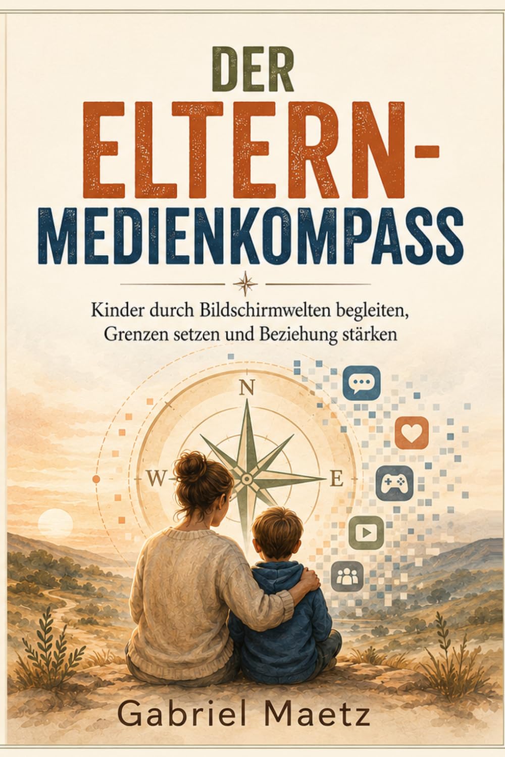 Buchcover &bdquo;Der Eltern-Medienkompass&ldquo;