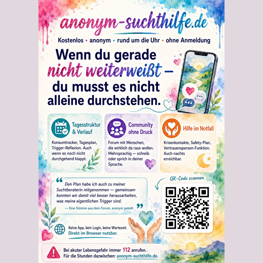Vorschau: Vorlage 4 — „Du musst es nicht alleine durchstehen"
