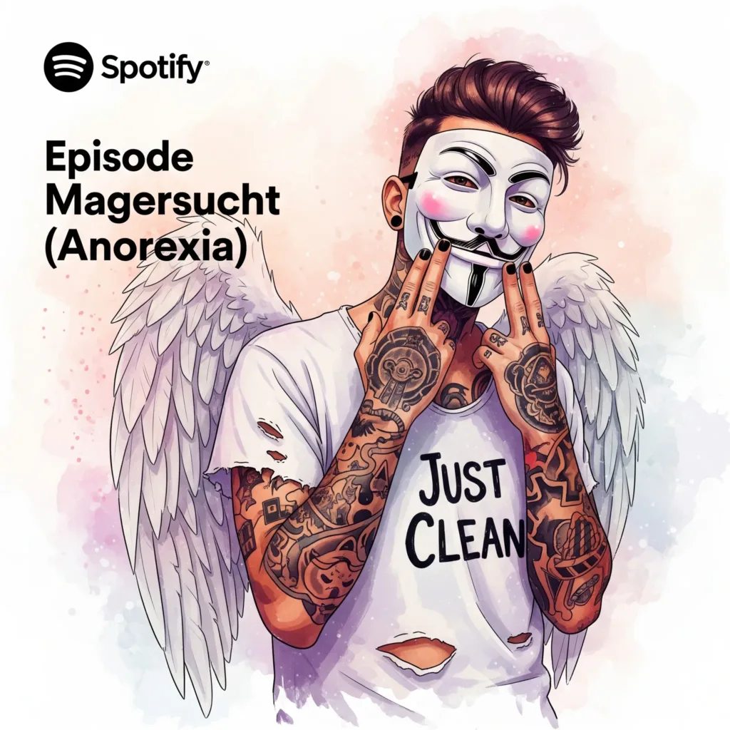 Magersucht (Anorexie): Wenn die Angst vor dem Zunehmen das Leben übernimmt. Podcast und Artikel Titelbild