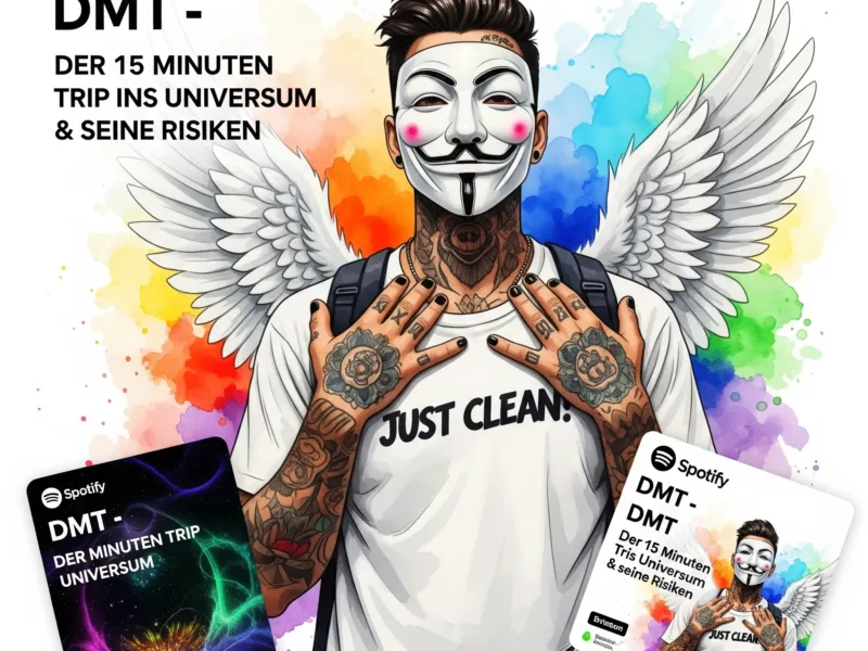 DMT: Der 15-Minuten-Trip ins Universum & seine Risiken