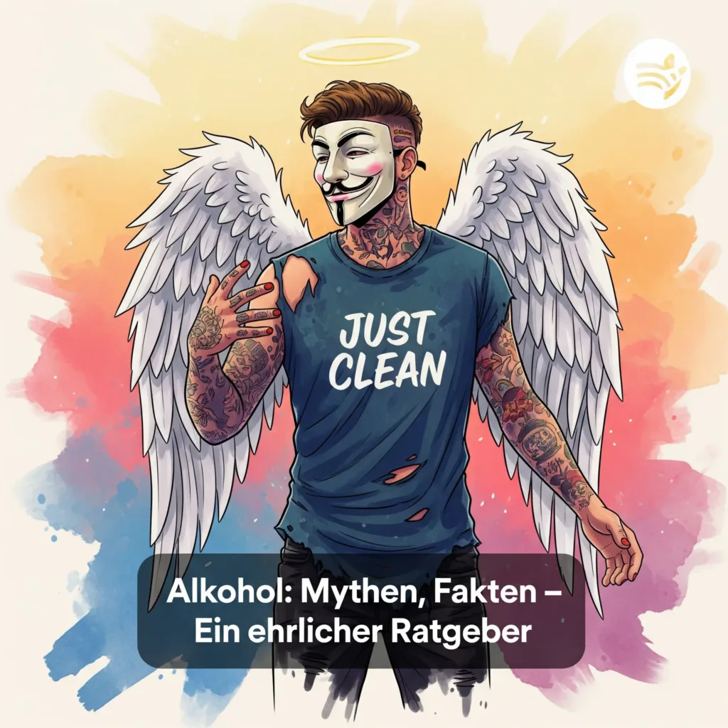 Alkohol: Mythen, Fakten & die wahren Auswirkungen – Ein ehrlicher Ratgeber - Podcast und Artikel Titelbild