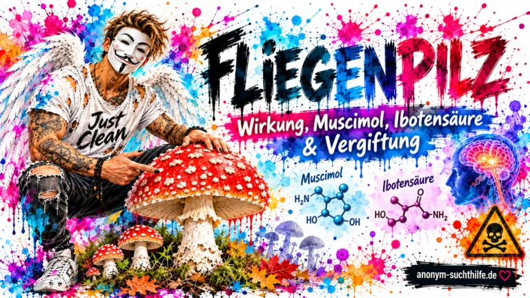 Fliegenpilz: Wirkung, Vergiftung, Muscimol & Ibotensäure