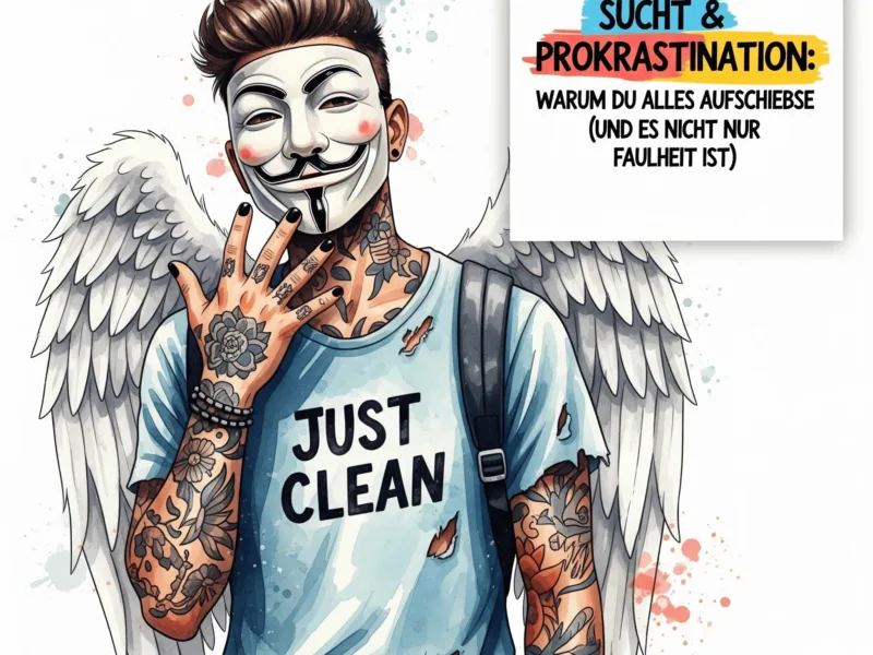 Sucht & Prokrastination: Warum du alles aufschiebst (und es nicht nur Faulheit ist)