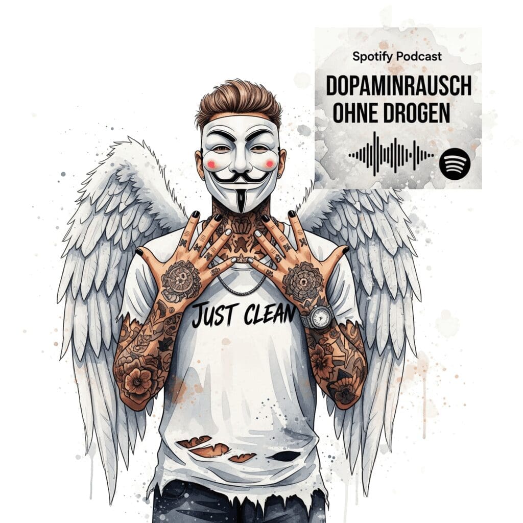 Dopaminrausch ohne Drogen: Der beste Stoff, den du selbst herstellst. Podcast und Artikel Titelbild