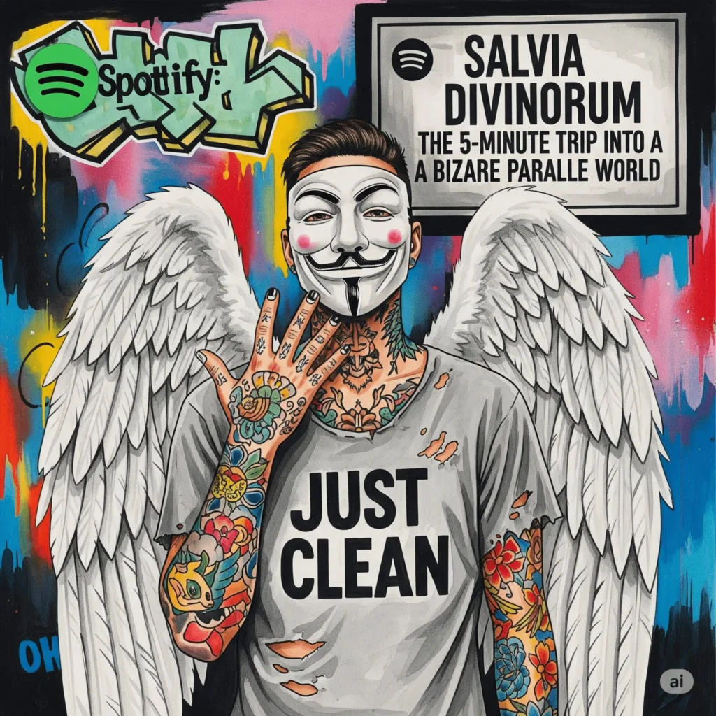 Salvia Divinorum: Der 5-Minuten-Trip in eine bizarre Parallelwelt. Podcast und Artikel Titelbild