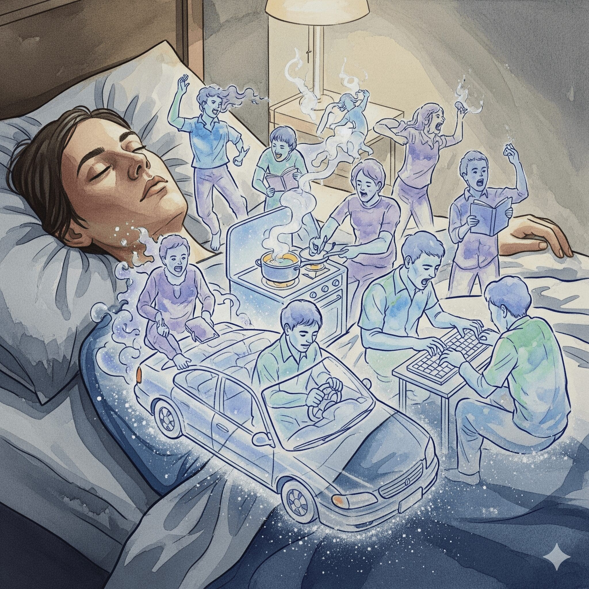 Z Drugs Parasomnien komplex Schlafverhalten Zombie Modus Schlaf fahren essen unbewusst Aktivitäten Gedächtnisverlust