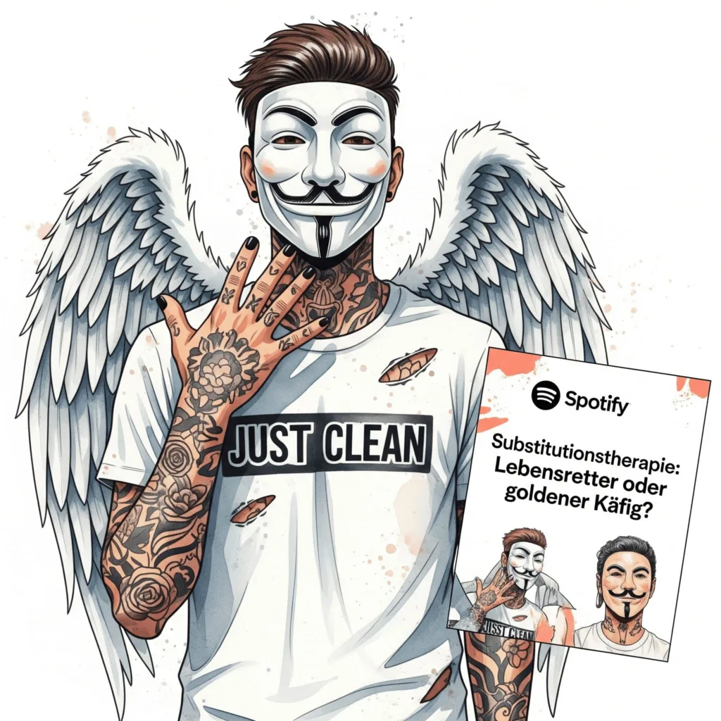 Substitutionstherapie: Lebensretter oder goldener Käfig? Podcast und Artikel Titelbild