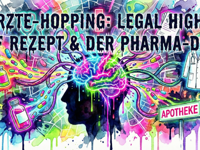 Ärzte-Hopping: Legal Highs auf Rezept & der Pharma-Deal – [NeelixberliN System-Crash]