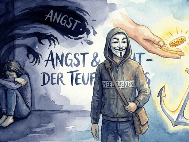 Angst und Drogen: Der Teufelskreis der Selbstmedikation (Warum dein Joint die Panik füttert)