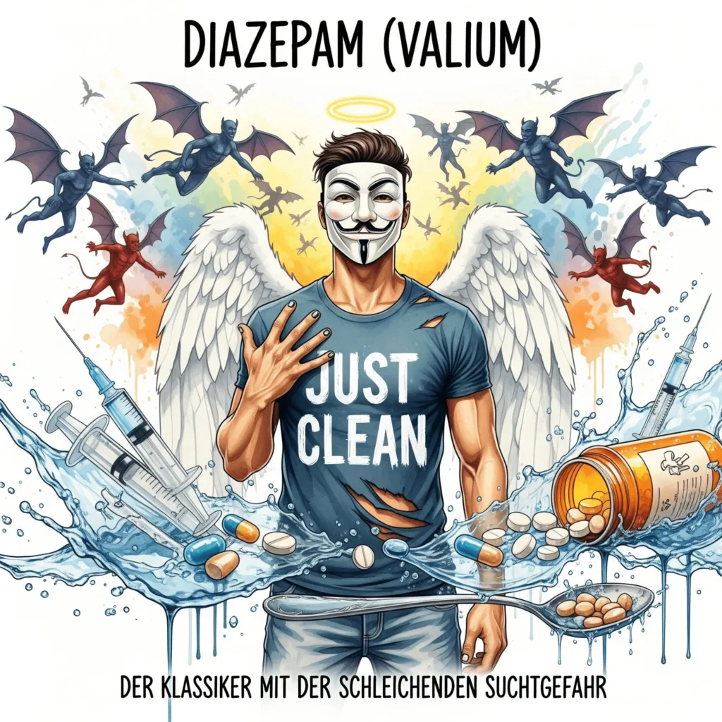 Diazepam (Valium): Der Klassiker mit der schleichenden Suchtgefahr