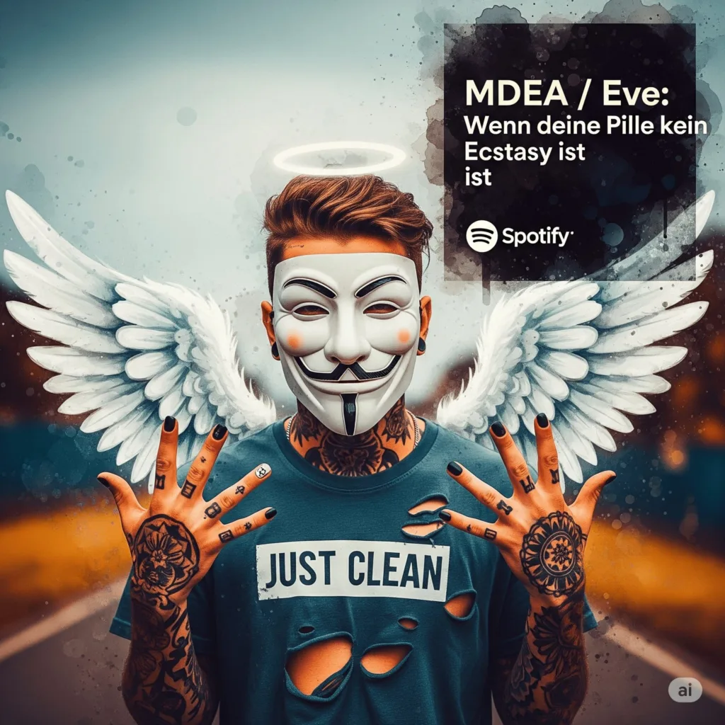 MDEA / Eve: Wenn deine Pille kein Ecstasy ist. Podcast und Titelbild