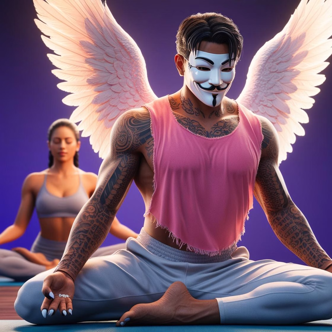 Eine Person, die Yoga macht oder meditiert. Keywords: Entspannung, Stressbewältigung, Yoga, Meditation, Achtsamkeit, Ruhe, Resilienz