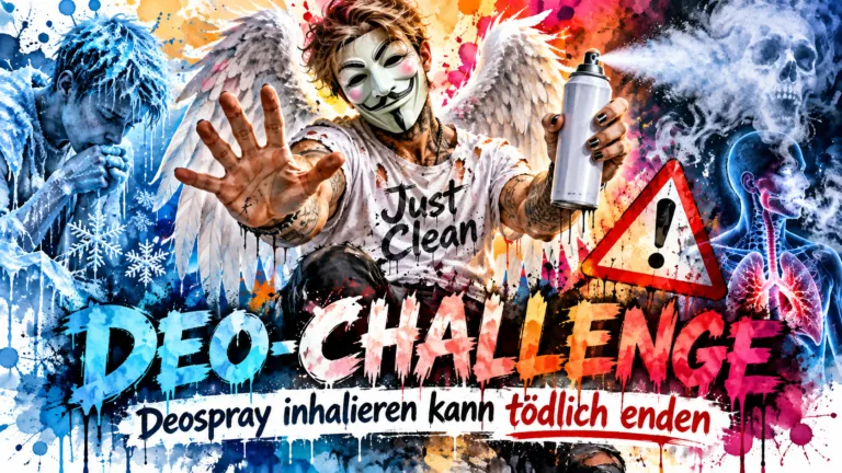 Deo-Challenge: Warum Deospray inhalieren tödlich enden kann