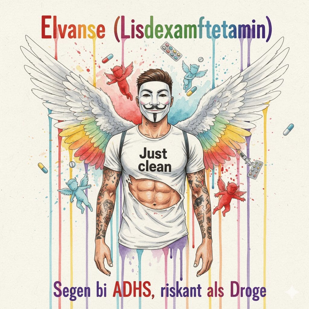 Elvanse (Lisdexamfetamin): Segen bei ADHS, aber riskant als Droge