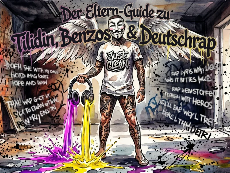 Wenn Beats nach Pillen schmecken: Der Eltern-Guide zu Tilidin, Benzos & Deutschrap