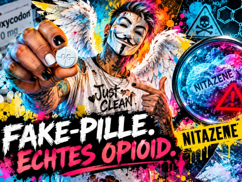 Nitazene: Hochpotente Opioide, Überdosis, Naloxon & Fake-Pillen