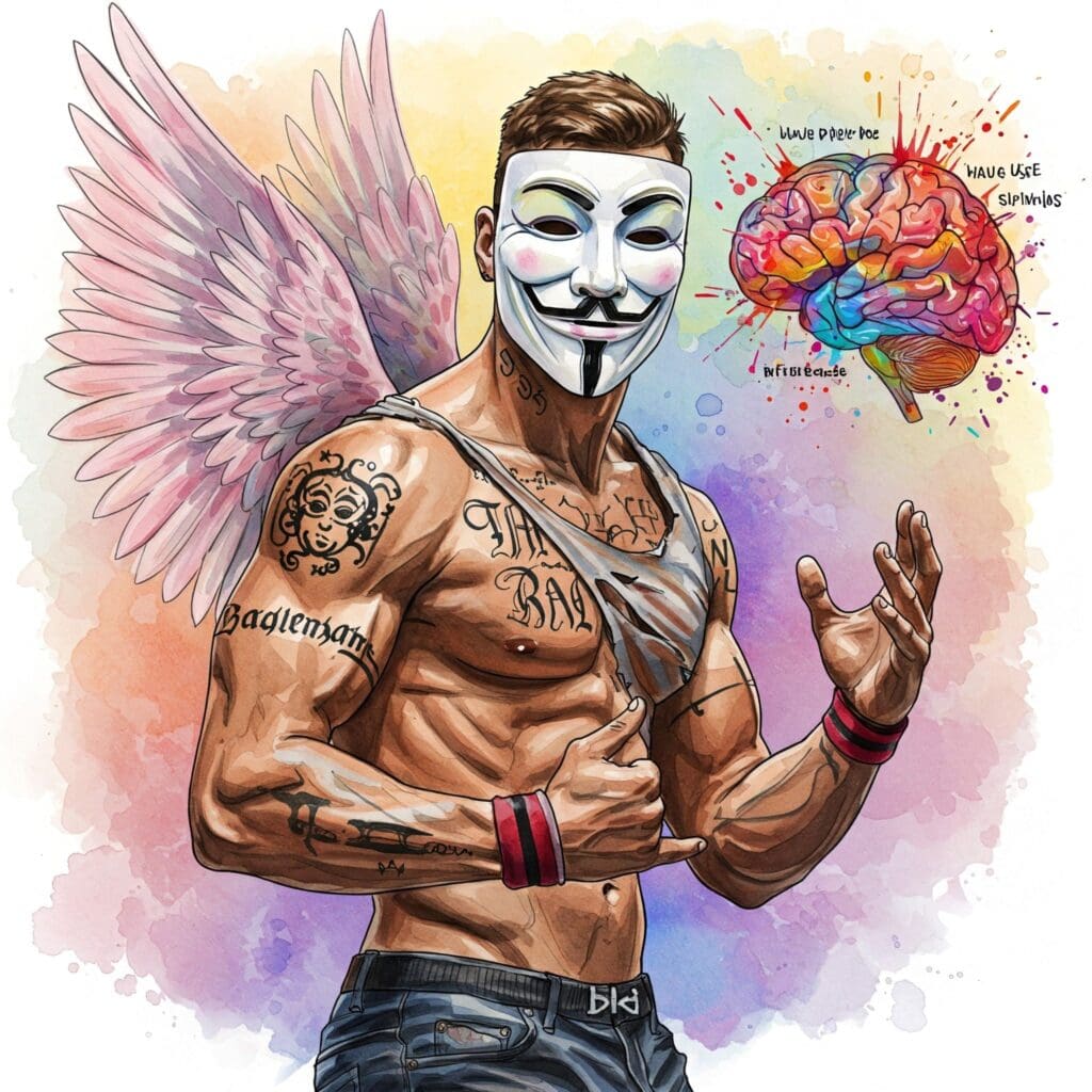 Empfehlung: Eine stilisierte Grafik, die zeigt, wie Drogen ins Gehirn eingreifen (z.B. Gehirn-Silhouette mit "Störsignalen"). Keine abschreckenden Bilder, eher informativ-abstrakt.