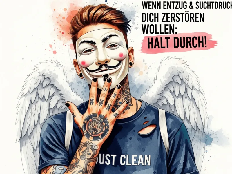 Wenn Entzug & Suchtdruck Dich zerstören wollen: Halt durch!