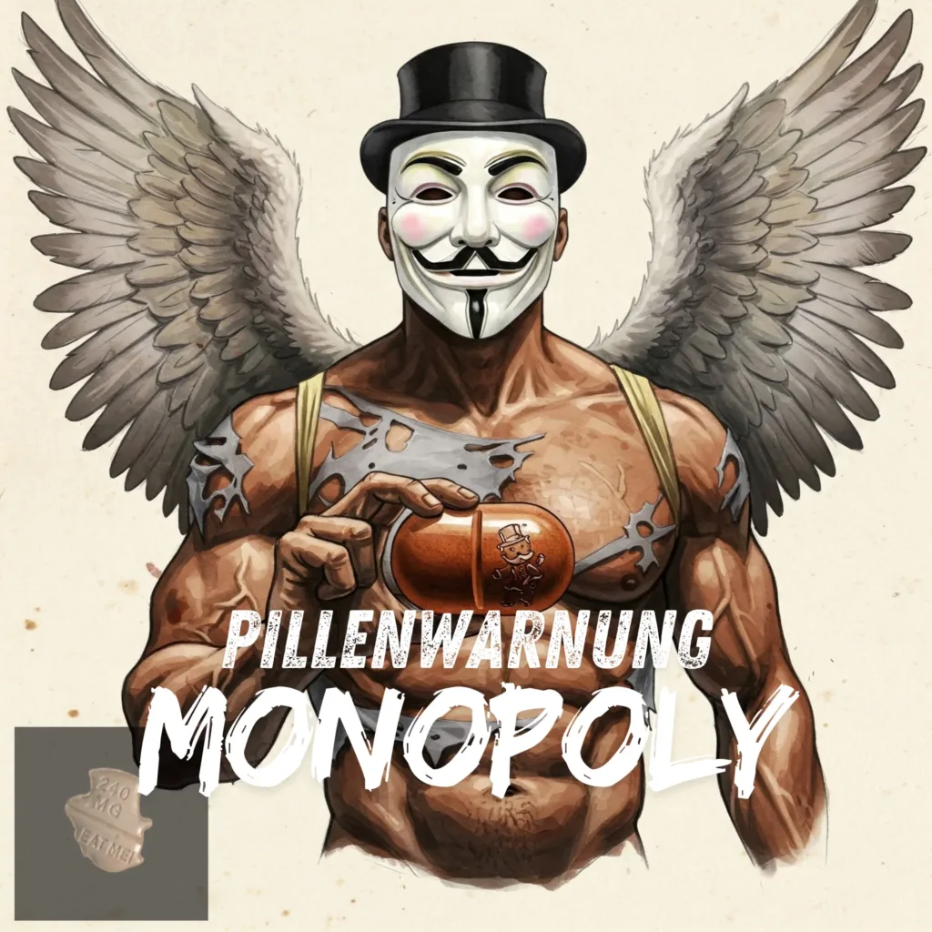 Hochwertiges Bild der beschriebenen "Monopoly"-Pille WICHTIG: Das Bild sollte nicht verherrlichend wirken! Keywords/Alt-Text: Monopoly Pille 2C-B, Drogenwarnung Pille braun, 2C-B Pille Aussehen, Partydrogen Warnung