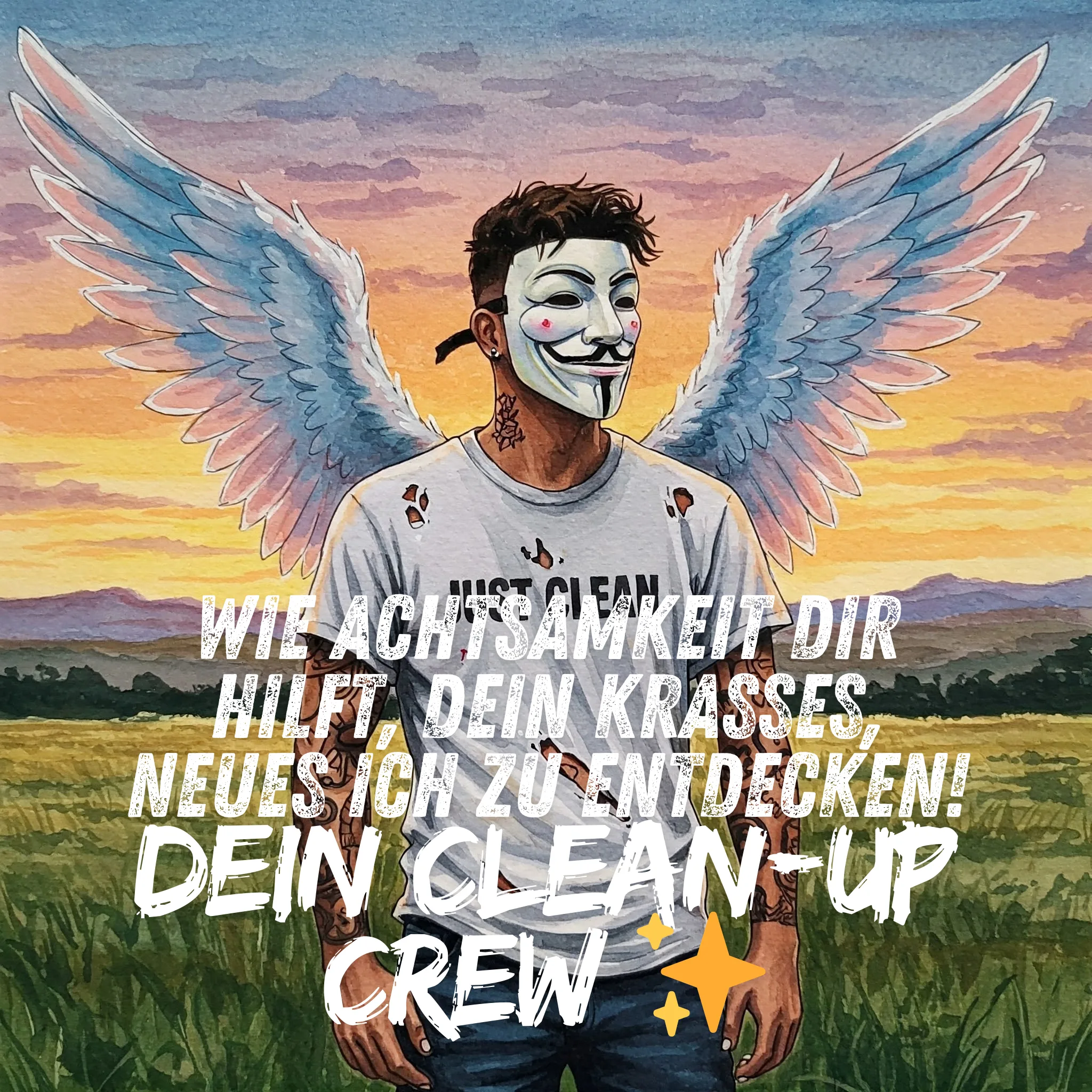 ✨ Dein Clean-Up Crew: Wie Achtsamkeit Dir hilft, Dein krasses, neues Ich zu entdecken! ✨