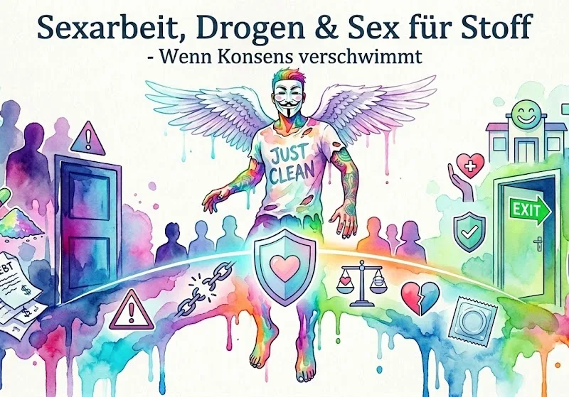 Sexarbeit, Drogen und Sex für Stoff: Wenn Grenzen, Konsens und Sucht verschwimmen