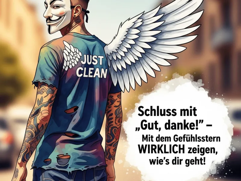 Schluss mit „Gut, danke!“ 🙄 – Mit dem Gefühlsstern WIRKLICH zeigen, wie’s dir geht!