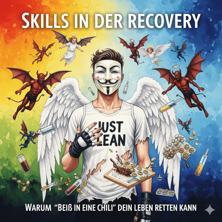 Skills in der Recovery: Warum ‚Beiß in eine Chili‘ dein Leben retten kann
