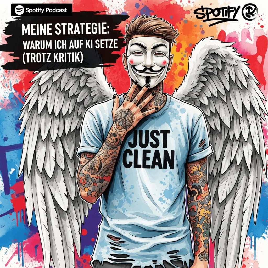 Meine Strategie: Warum ich auf KI setze (trotz Kritik). Podcast und Artikel Tielbild