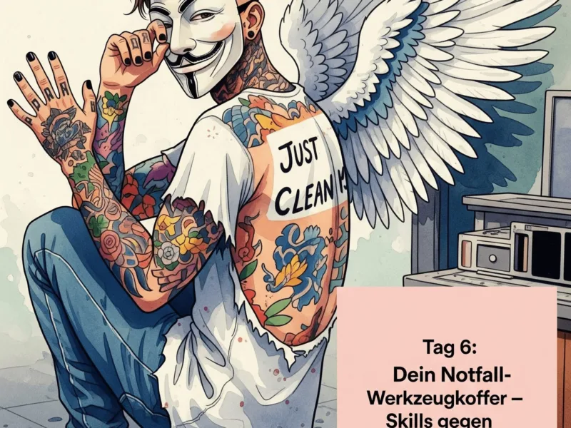 Tag 6: Dein Notfall-Werkzeugkoffer – Skills gegen Suchtdruck & Anspannung