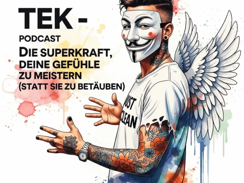 TEK: Die Superkraft, deine Gefühle zu meistern (statt sie zu betäuben)