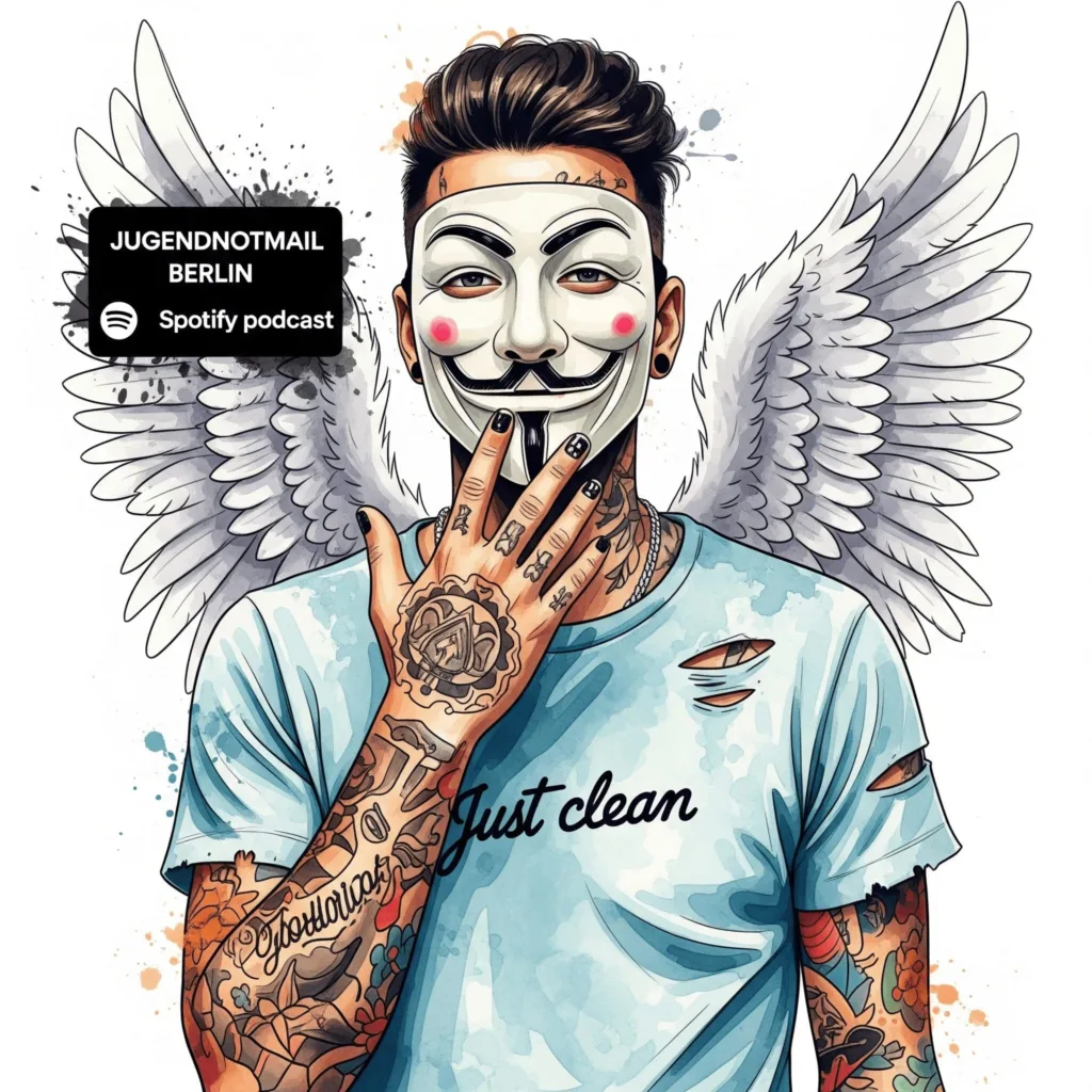 JugendNotmail.Berlin: Anonyme Online-Hilfe, wenn du mit niemandem reden kannst. Podcast und Artikel Titelbild