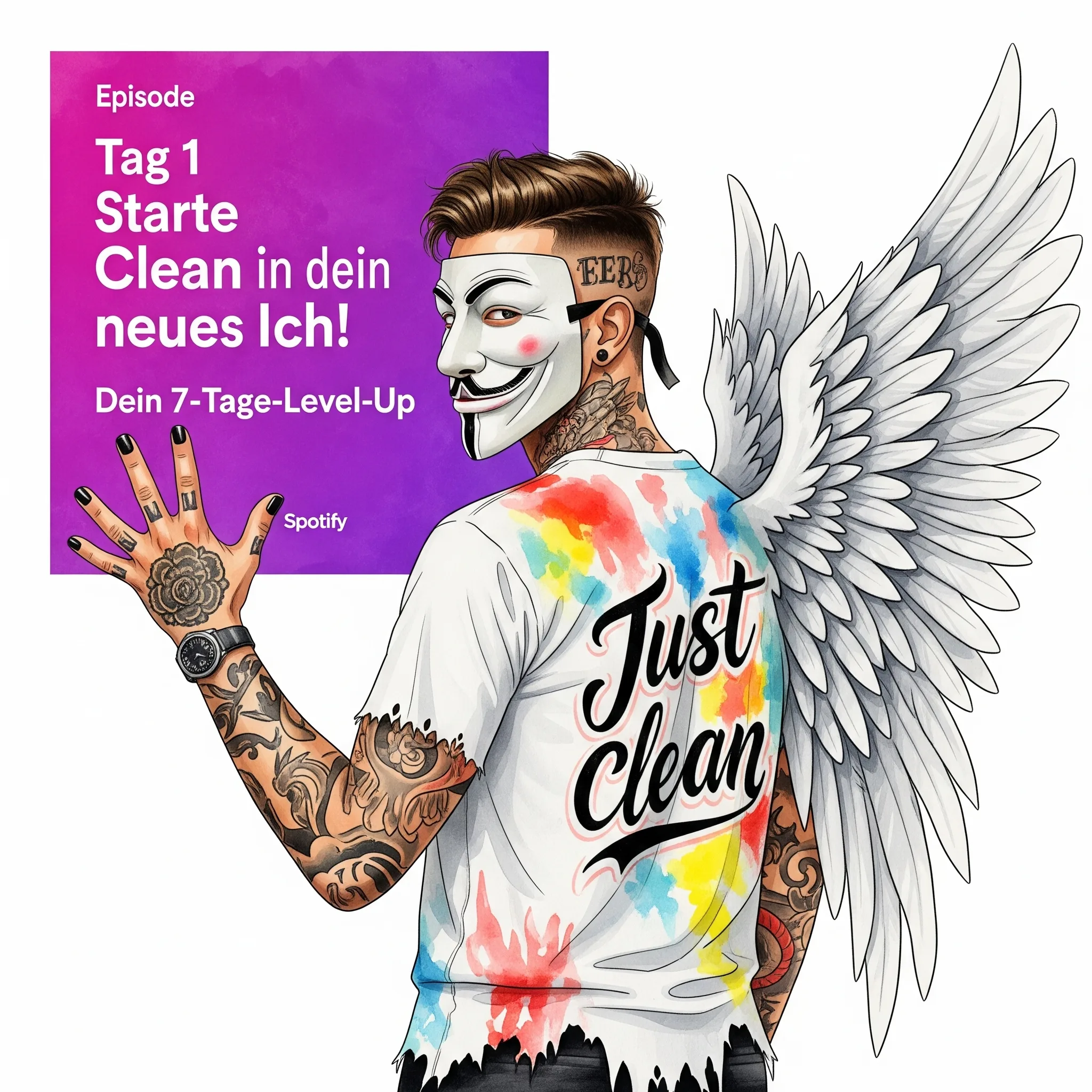 Tag 1: Starte clean in dein neues Ich! – Dein 7-Tage-Level-Up 🚀
