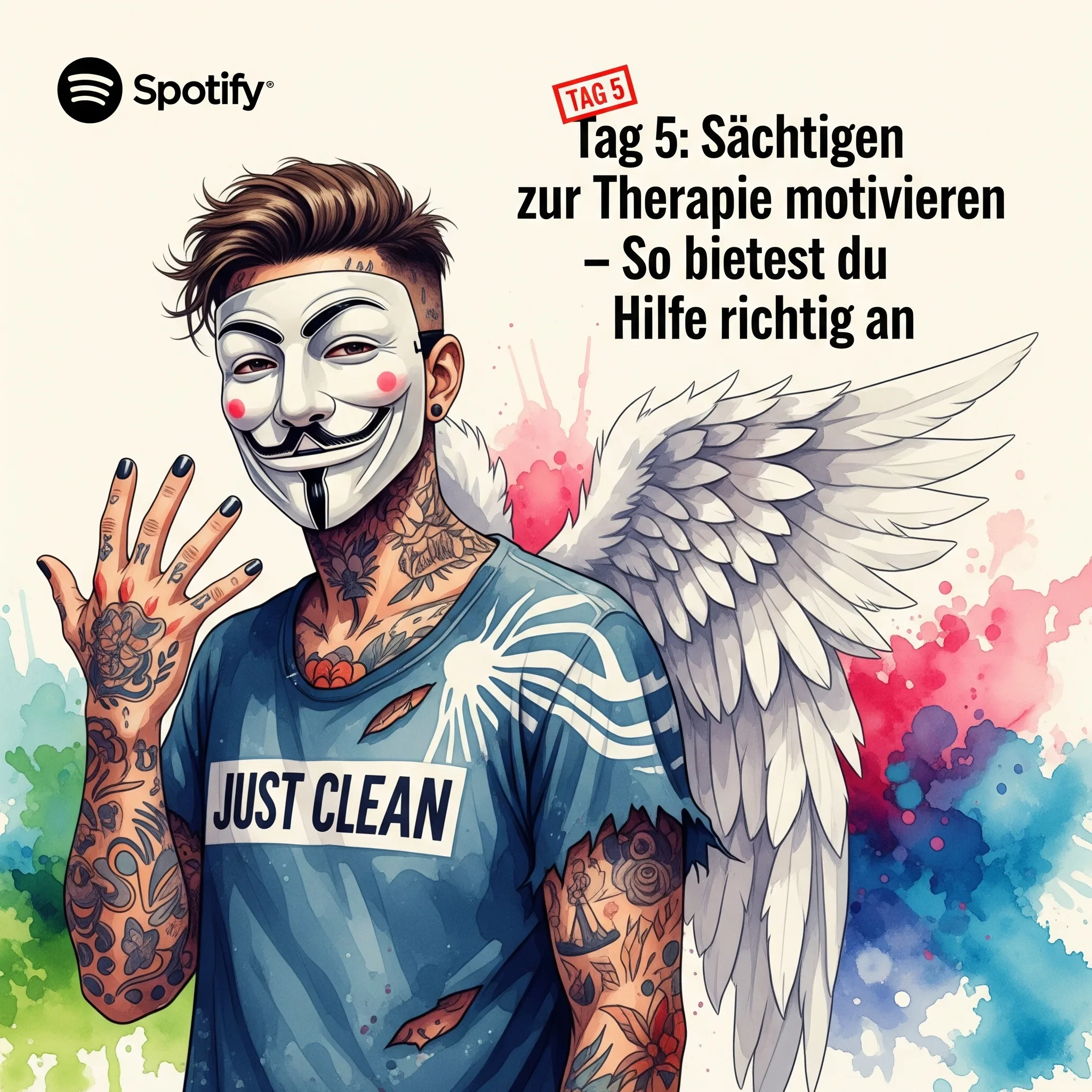 Tag 5: Süchtigen zur Therapie motivieren – So bietest du Hilfe richtig an