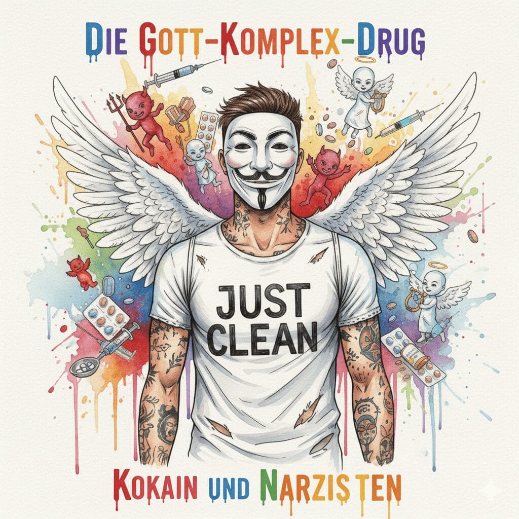 Die Gott-Komplex-Droge: Wie Kokain (& Alkohol) einen Narzissten in dir erschafft