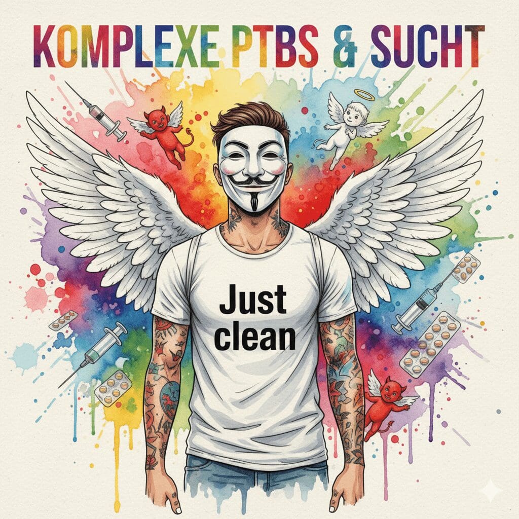 Komplexe PTBS & Sucht: Wenn deine Kindheit ein Kriegsgebiet war