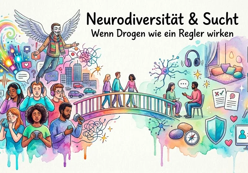 Neurodiversität & Sucht: Warum Autismus, ADHS und AuDHD in der Suchthilfe anders gedacht werden müssen