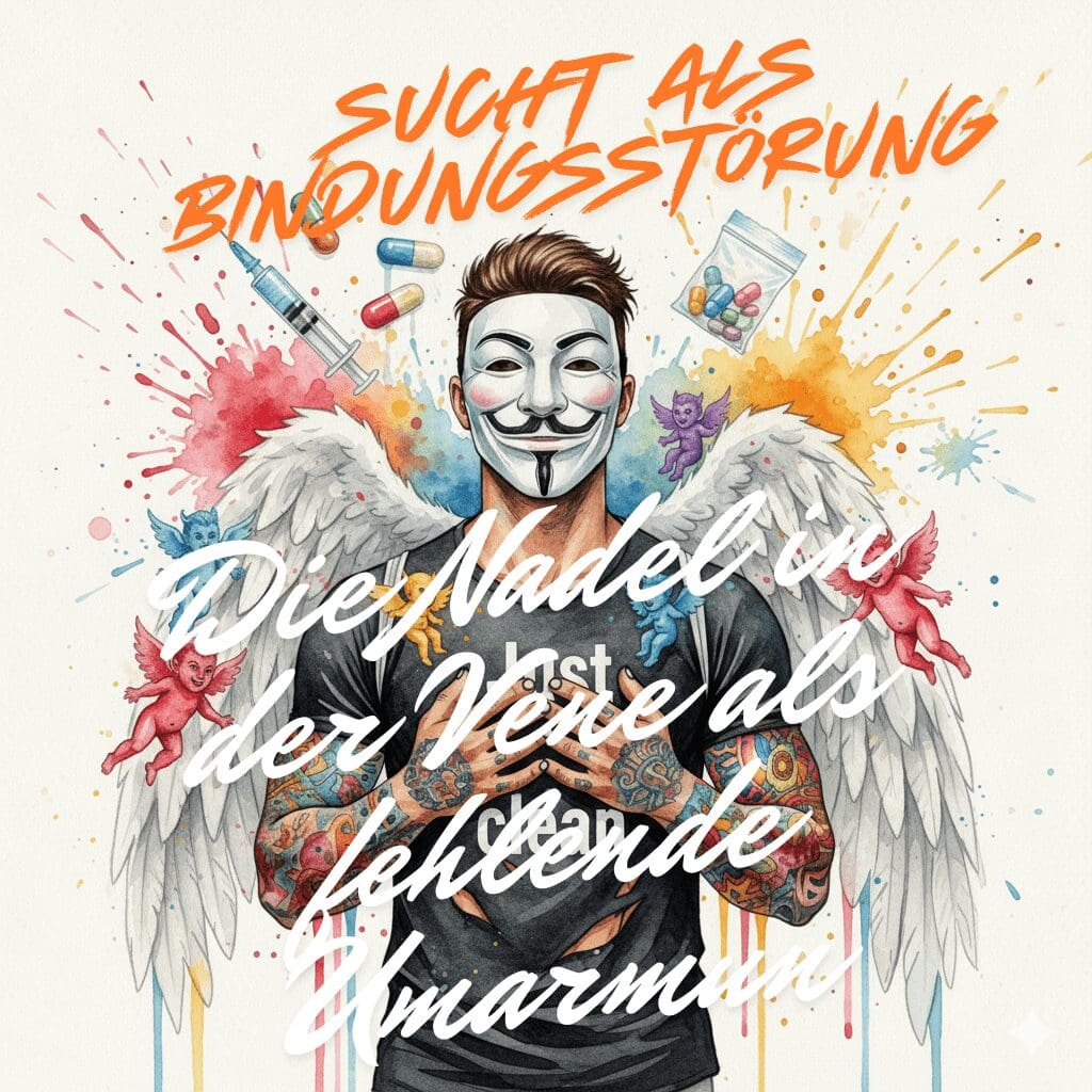 Die Nadel in der Vene, die Umarmung, die du nie bekamst: Sucht als Bindungsstörung