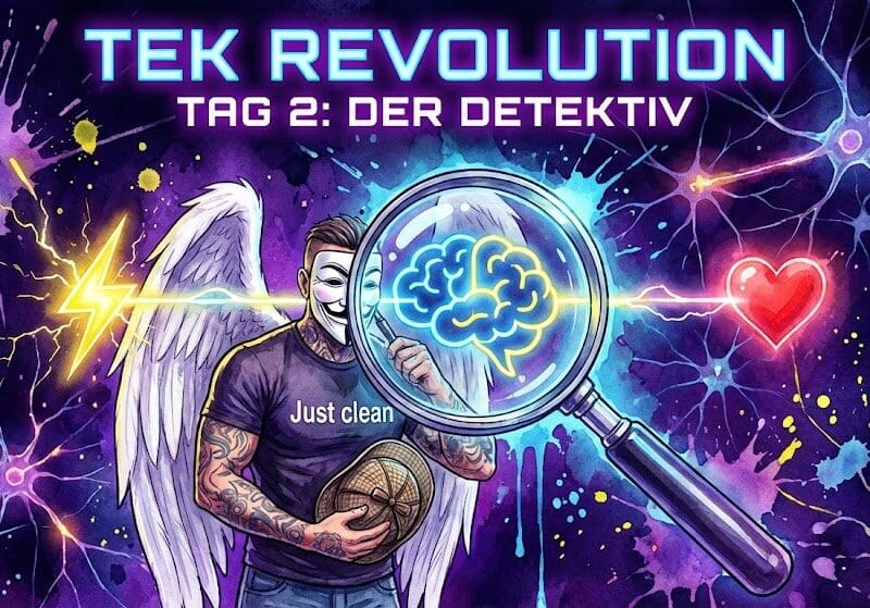 TEK-Revolution Tag 2: Der Detektiv – Entlarve die Lüge hinter deinen Gefühlen