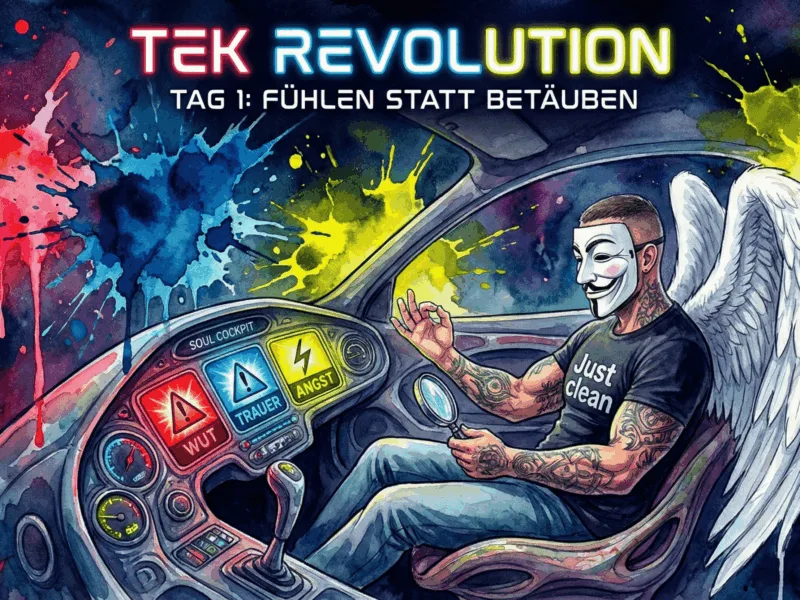 TEK-Revolution Tag 1: Dein inneres Armaturenbrett – Vom Verdränger zum Beobachter