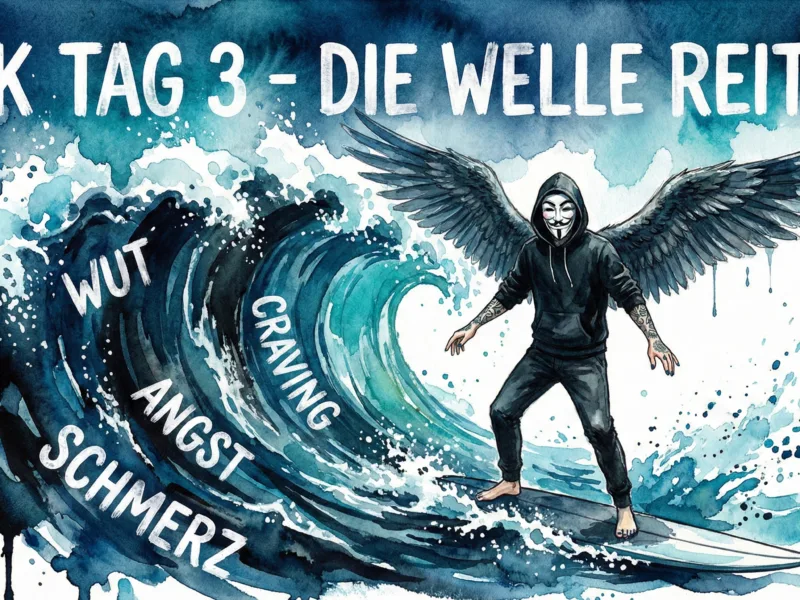 TEK-Revolution Tag 3: Die Welle reiten – Warum der Kampf gegen Gefühle dich ertrinken lässt