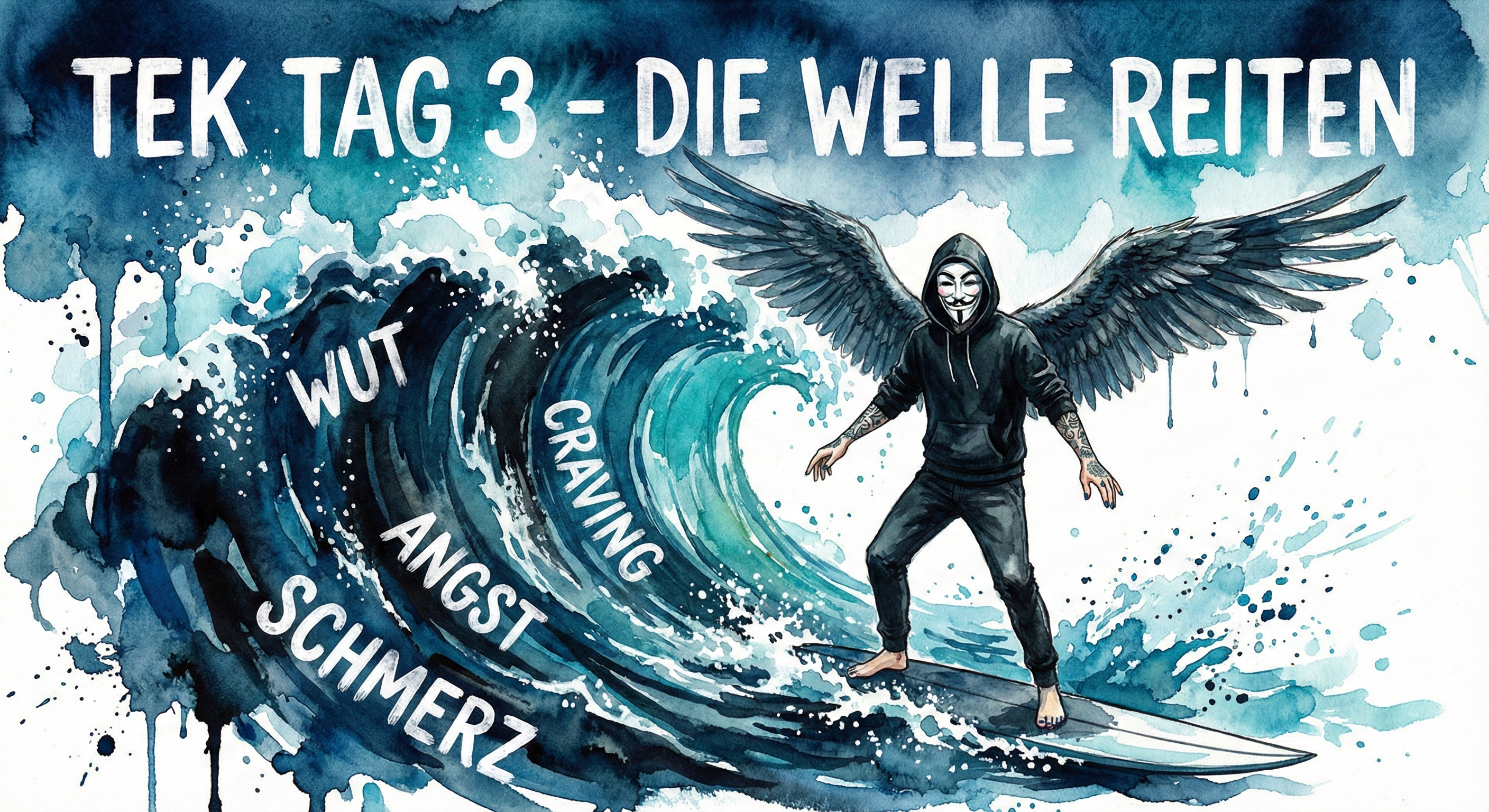 TEK-Revolution Tag 3: Die Welle reiten – Warum der Kampf gegen Gefühle dich ertrinken lässt