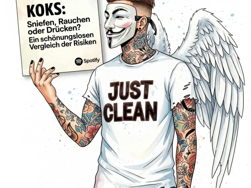 Koks: Sniefen, Rauchen oder Drücken? Ein schonungsloser Vergleich der Risiken