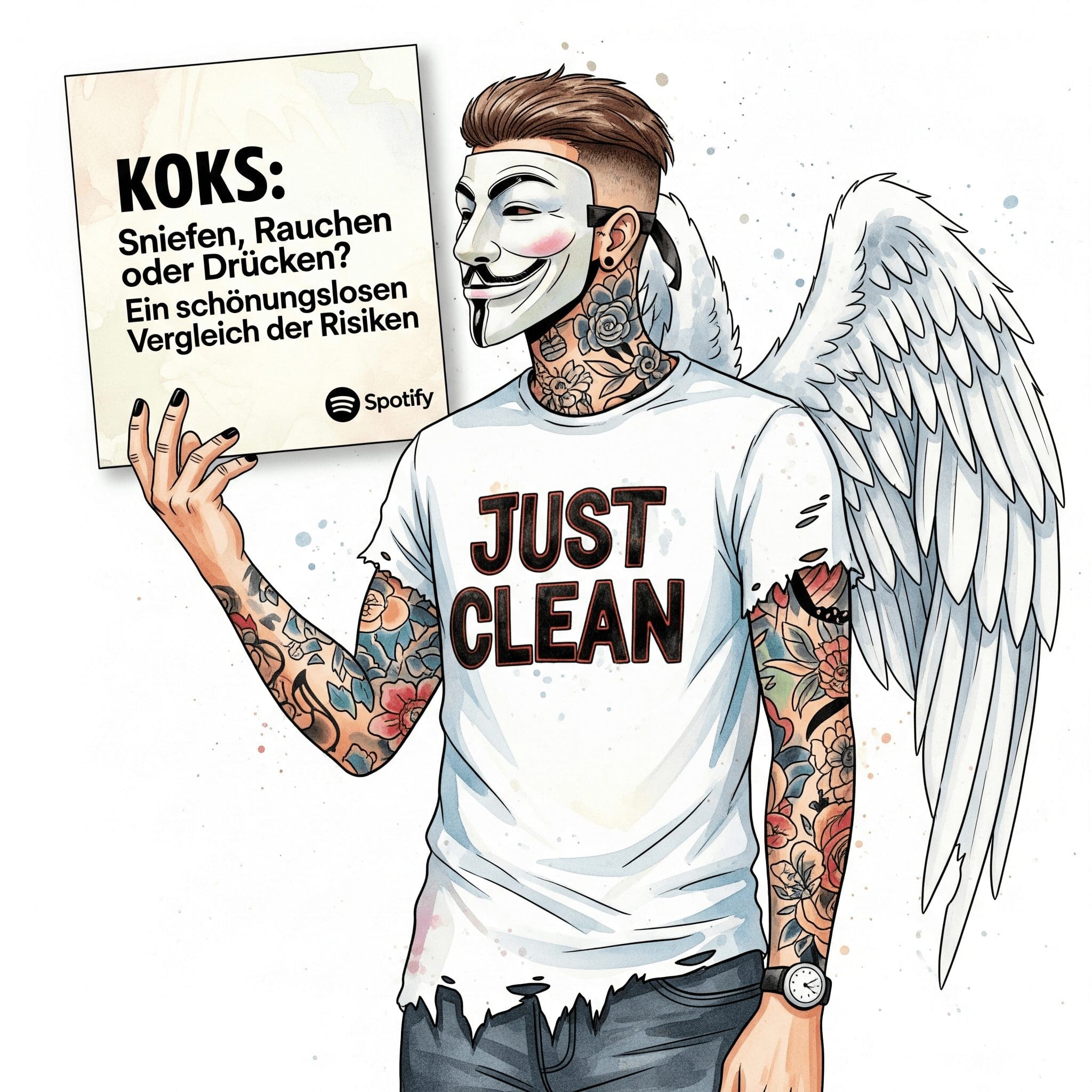 Koks: Sniefen, Rauchen oder Drücken? Ein schonungsloser Vergleich der Risiken