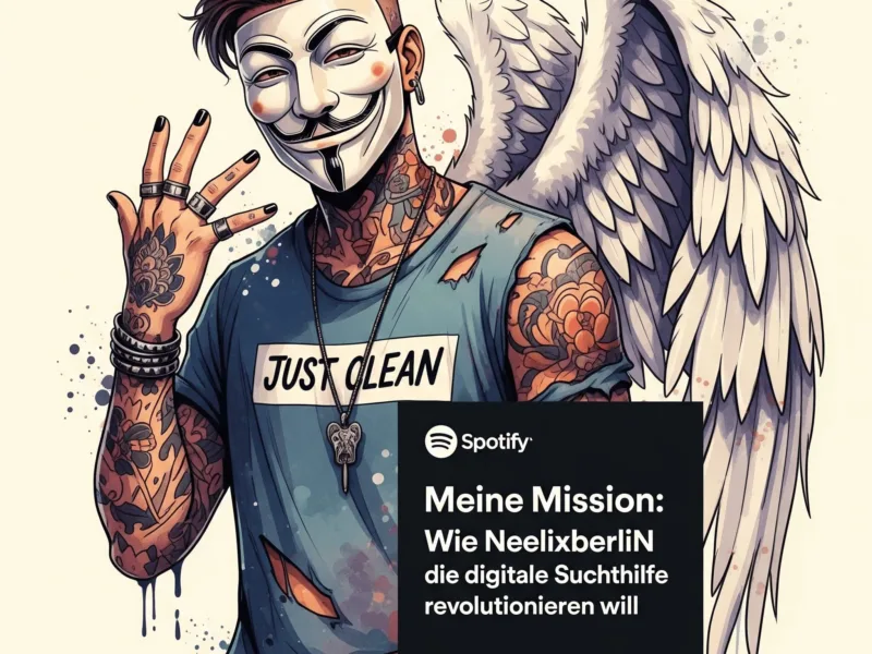 Meine Mission: Wie NeelixberliN die digitale Suchthilfe revolutionieren will