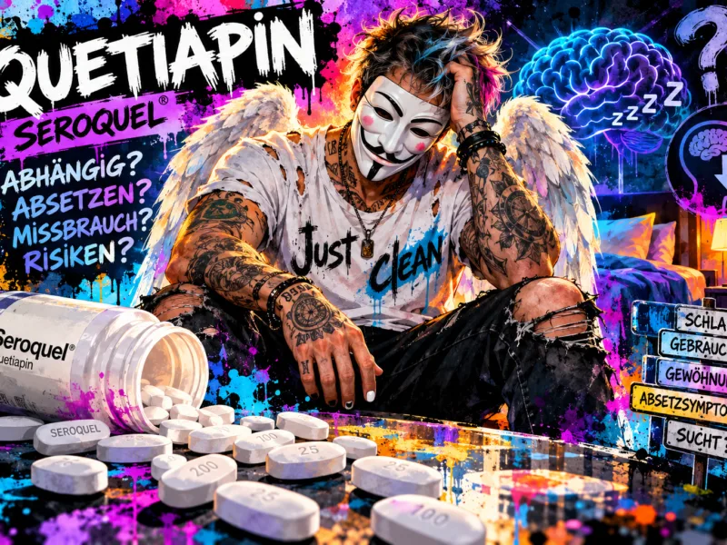 Quetiapin abhängig? Seroquel, Absetzsymptome, Missbrauch & Risiken erklärt