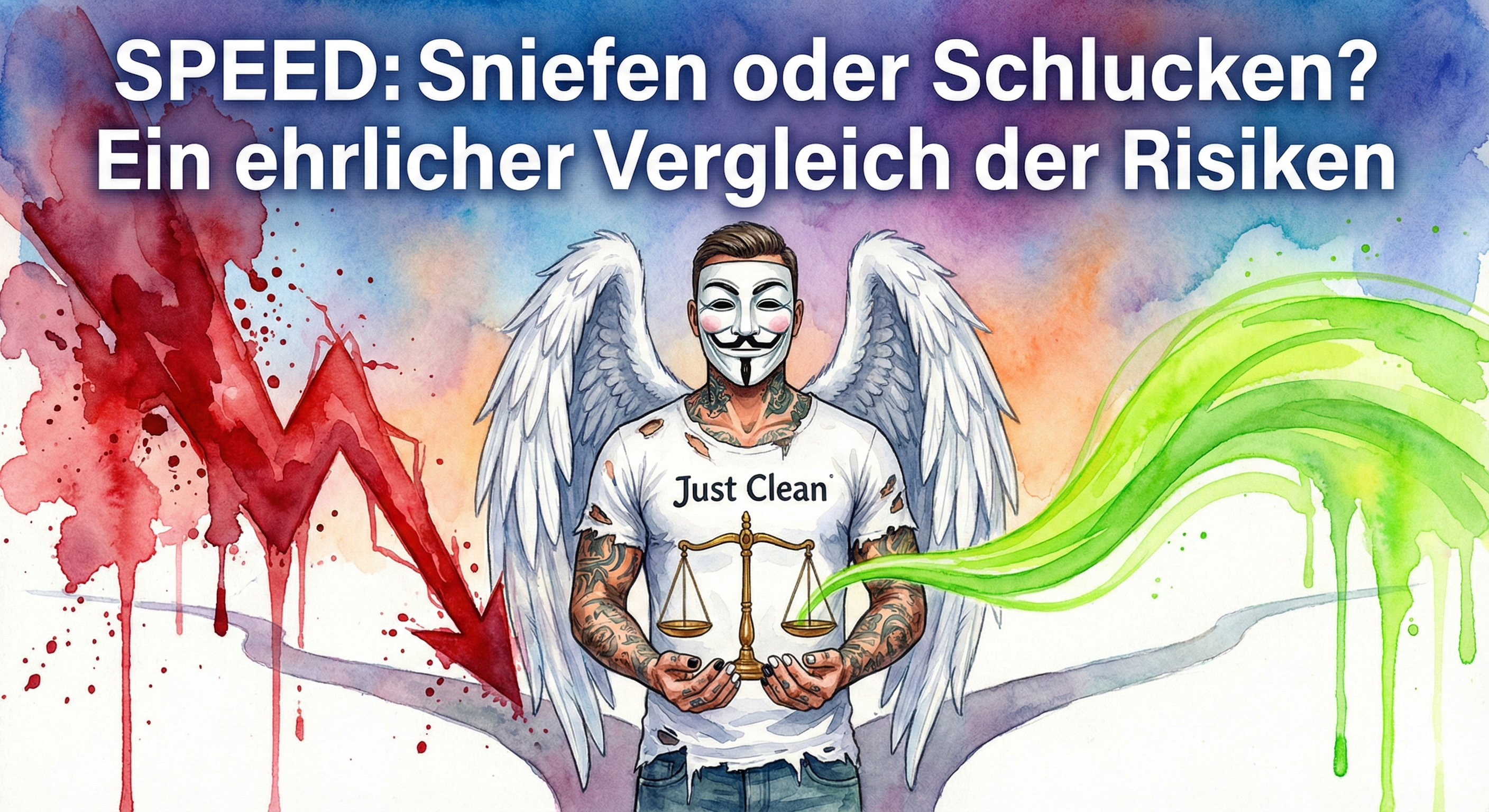 Speed: Sniefen oder Schlucken? Ein ehrlicher Vergleich der Risiken