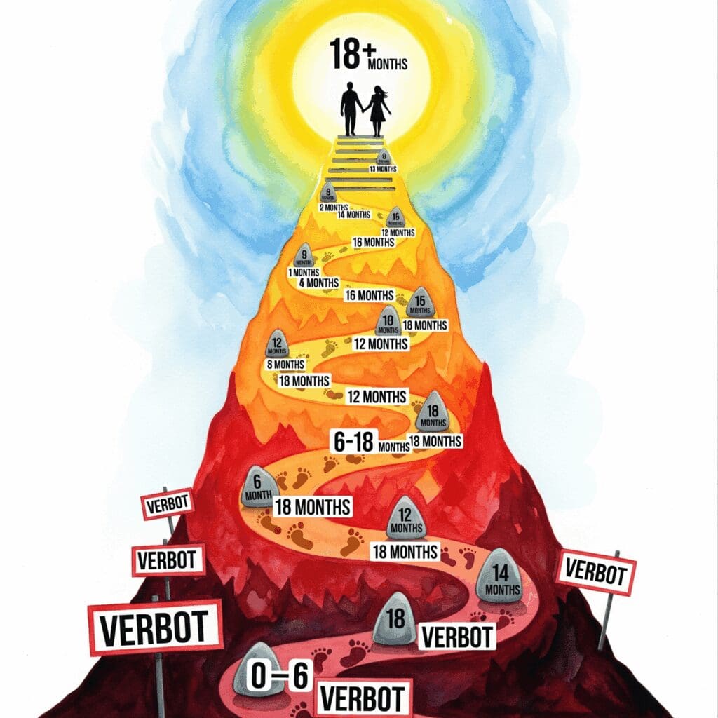 Timing Desaster Recovery Beziehung zu früh Gabriel NeelixberliN 3 gescheiterte Versuche PAWS emotionale Instabilität