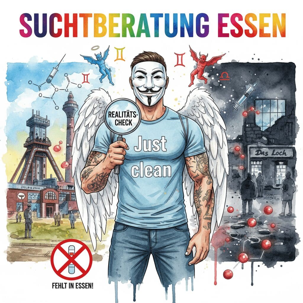 Suchtberatung Essen 2025: Der unzensierte Realitäts-Check (Crack, Fentanyl & Echte Hilfe)