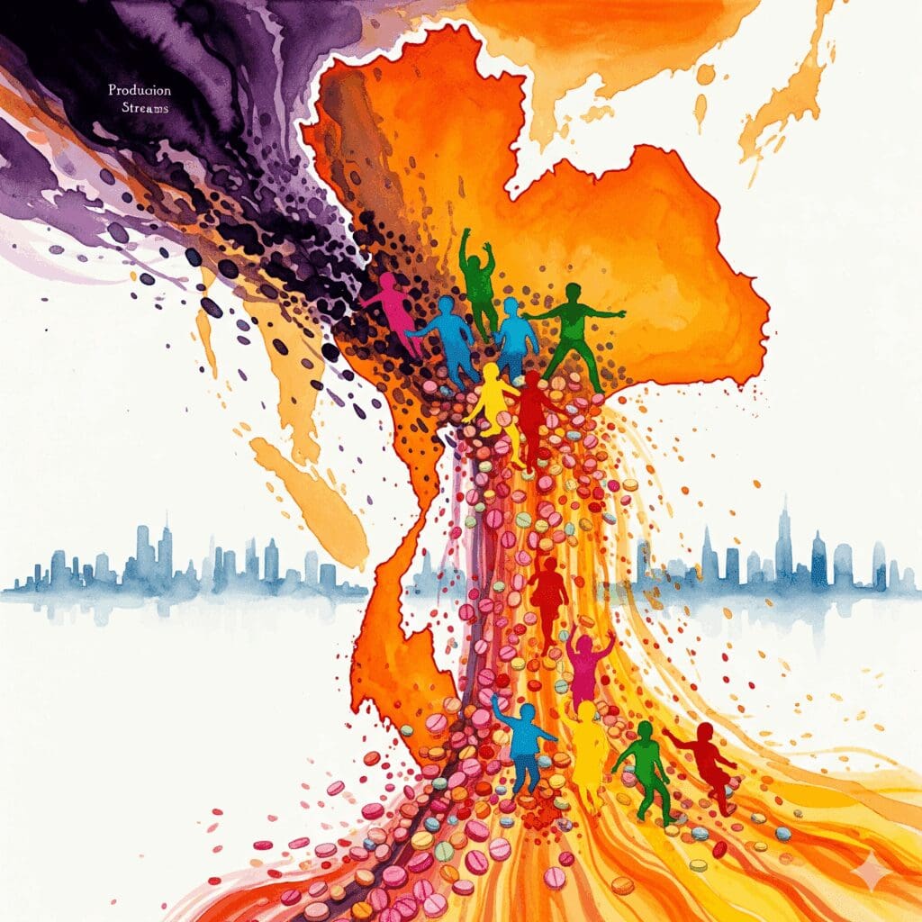 Thailand Yaba Epidemie Myanmar Goldenes Dreieck Millionen Tabletten Crystal Meth Jugendliche