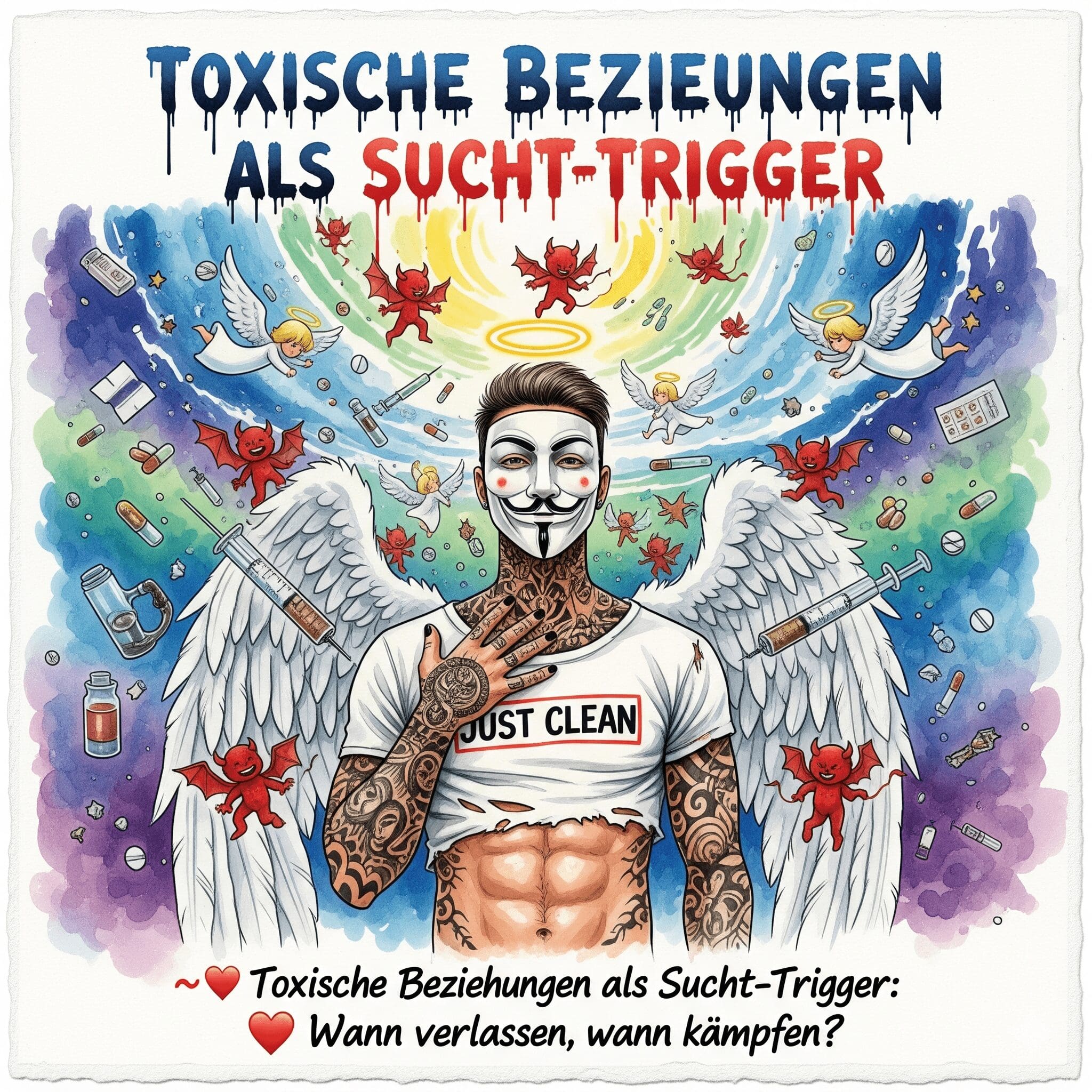 💔 Toxische Beziehungen als Sucht-Trigger: Wann verlassen, wann kämpfen?